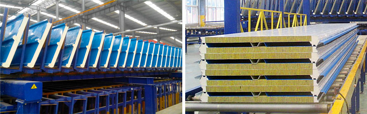 寶潤(rùn)達(dá)聚氨酯屋面板生產(chǎn)實(shí)拍