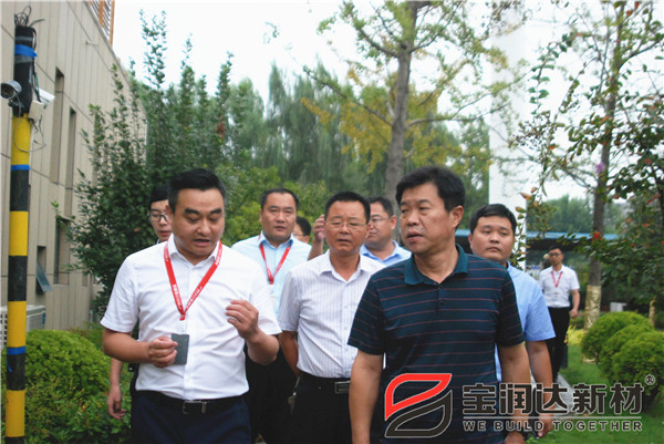 省省住建部專家組來訪寶潤達參觀考察