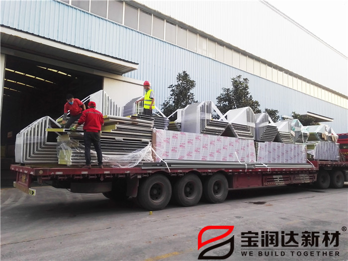 寶潤達(dá)供應(yīng)漯河巖棉夾芯板廠房