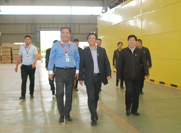 許昌市委寶潤達參觀考察