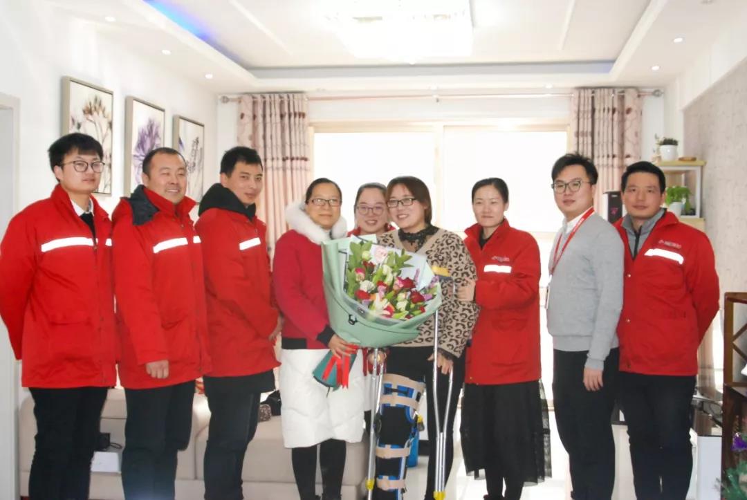 情暖冬日，點(diǎn)滴關(guān)懷——寶潤達(dá)新材慰問生病職工